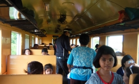 9 мая 2016. Тайланд, поезд Патталунг — Суратани.