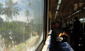 31 мая 2016. Малайзия, поезд.